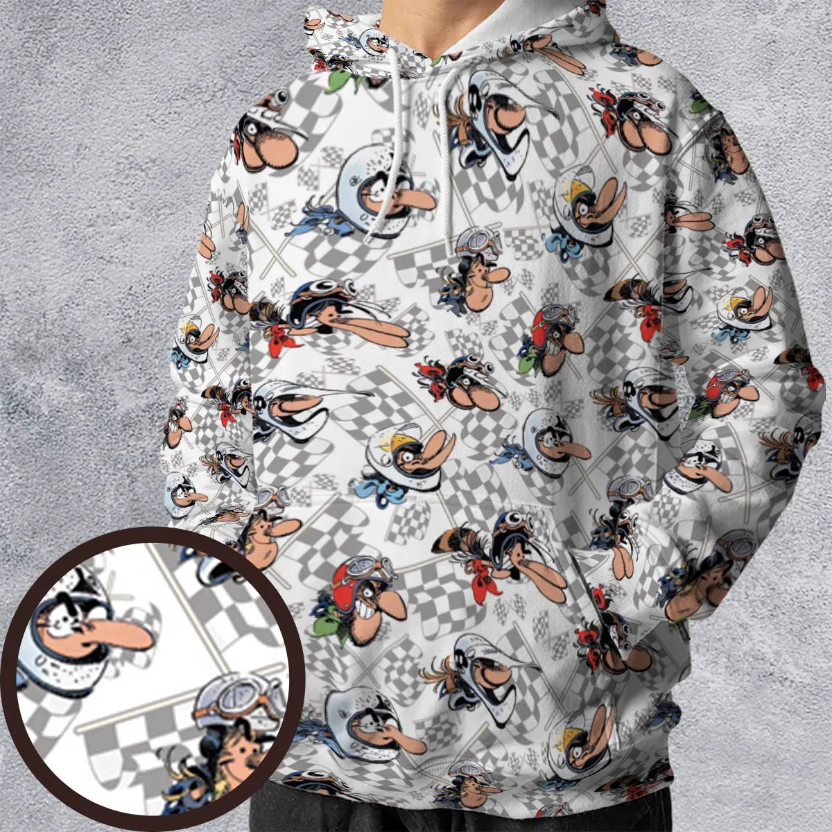 All-over Print Hoodie - HWT7SZ4U