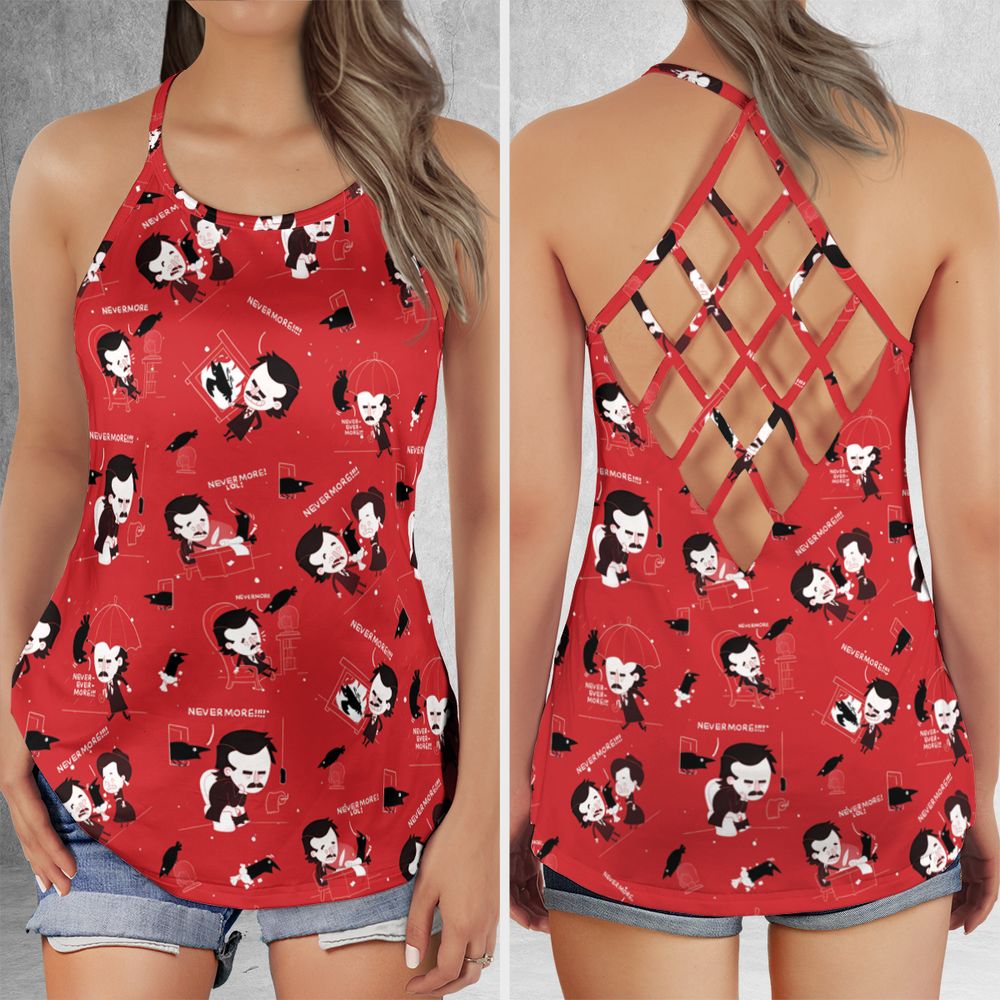 Criss Cross Tank Top - QH17TUWX -  - 1