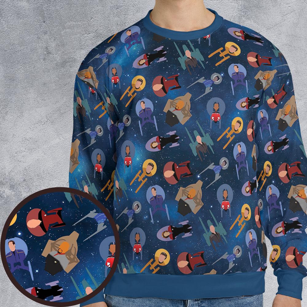 All-over Print Sweatshirt - SE5F2JFK -  - 1