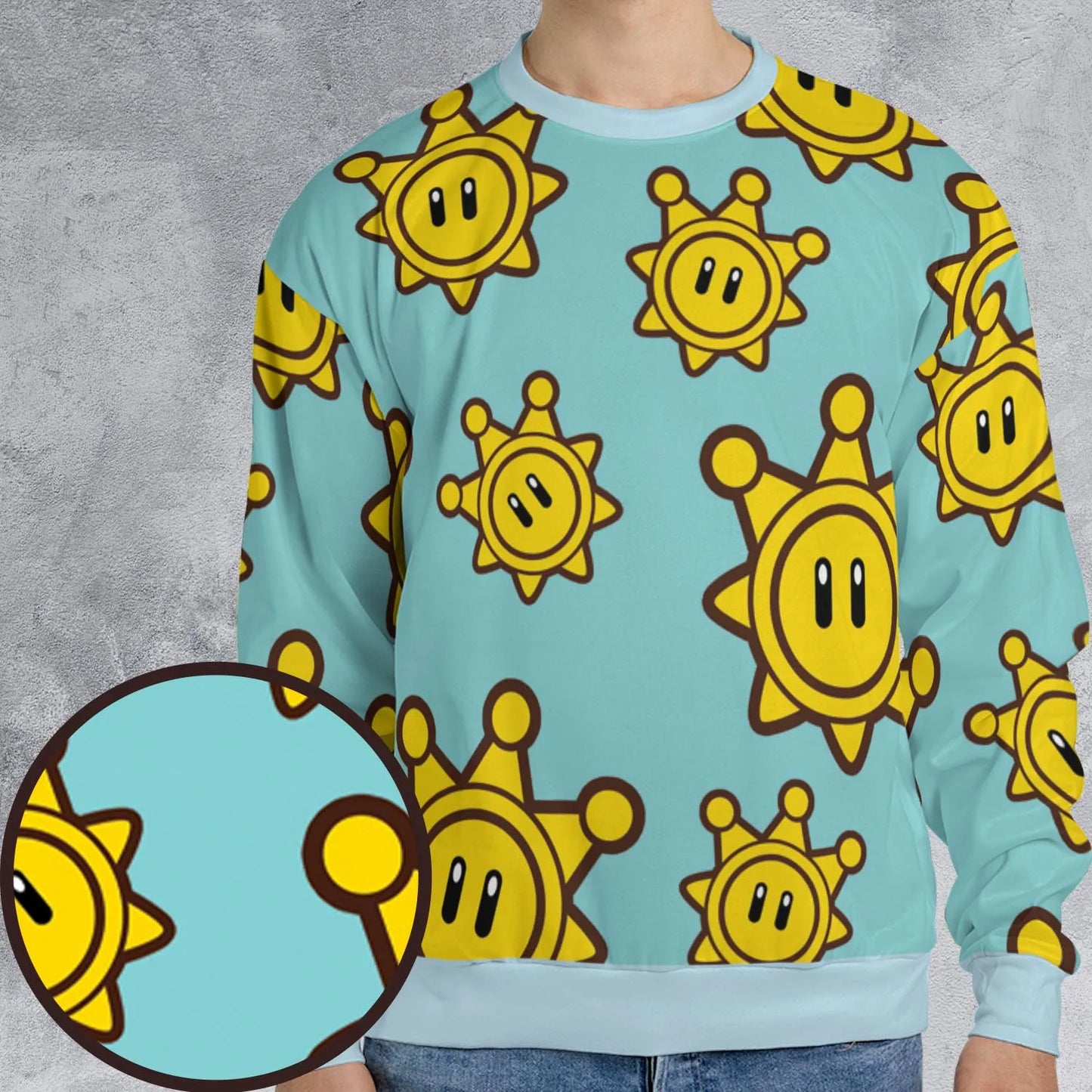 All-over Print Sweatshirt - KES5QN92