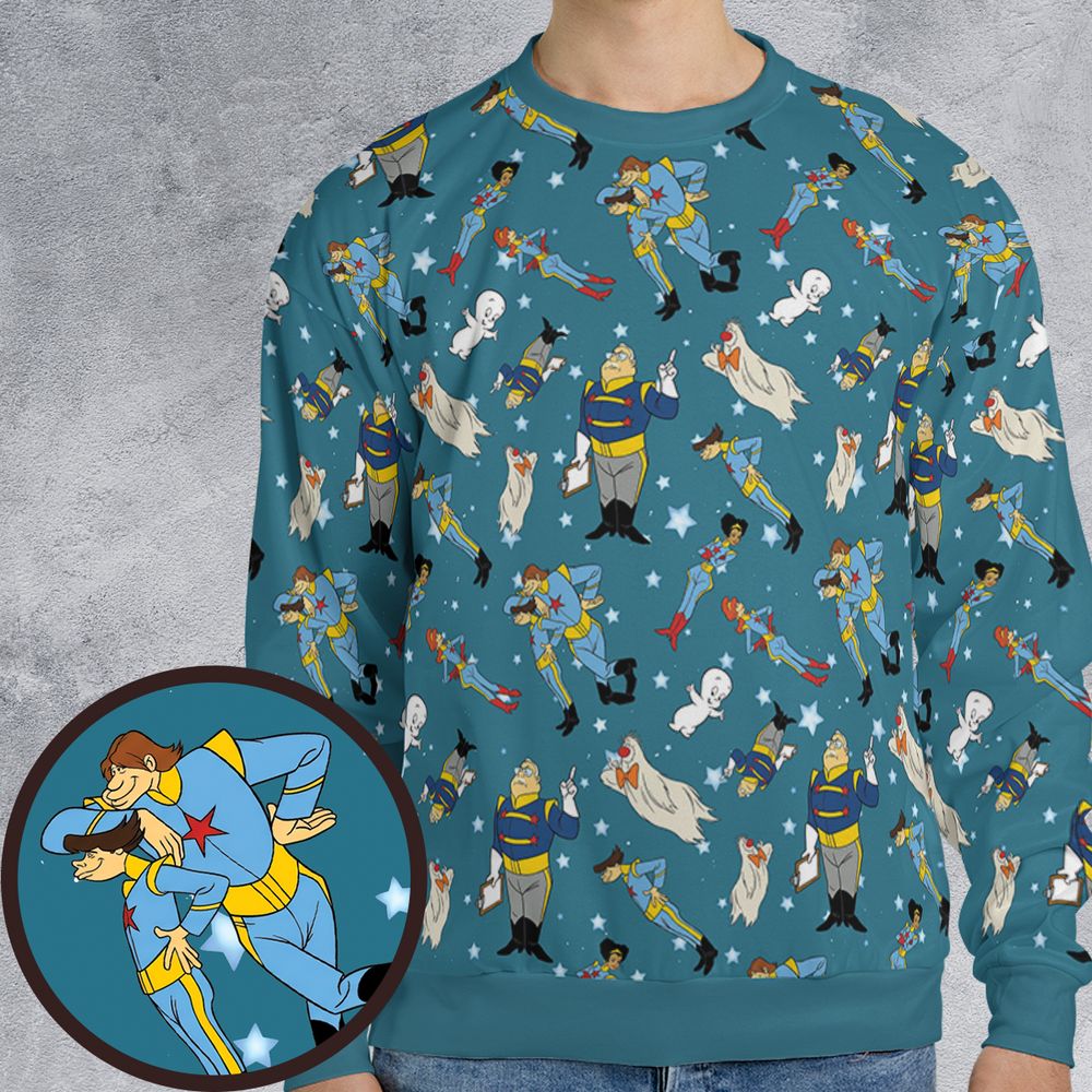 All-over Print Sweatshirt - 2KMF3VFZ -  - 1