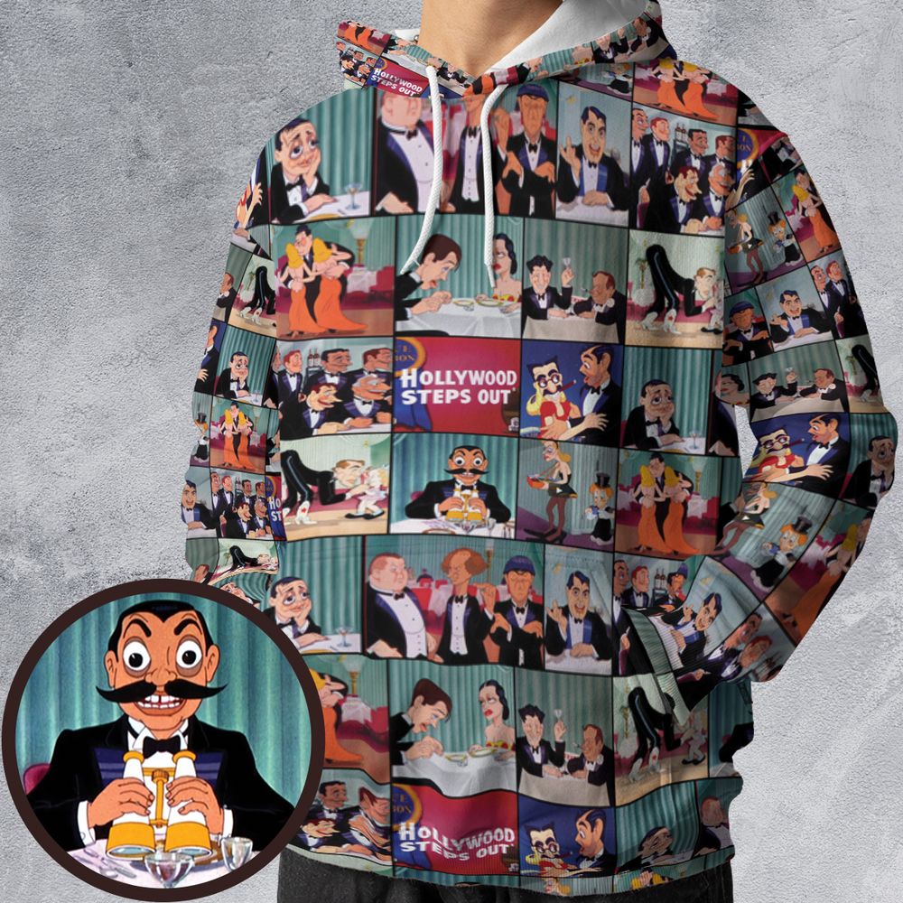 All-over Print Hoodie - QRH2PCR9 -  - 1