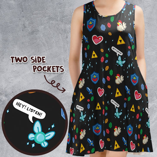 Sleeveless Dress - AXAL2SER -  - 1