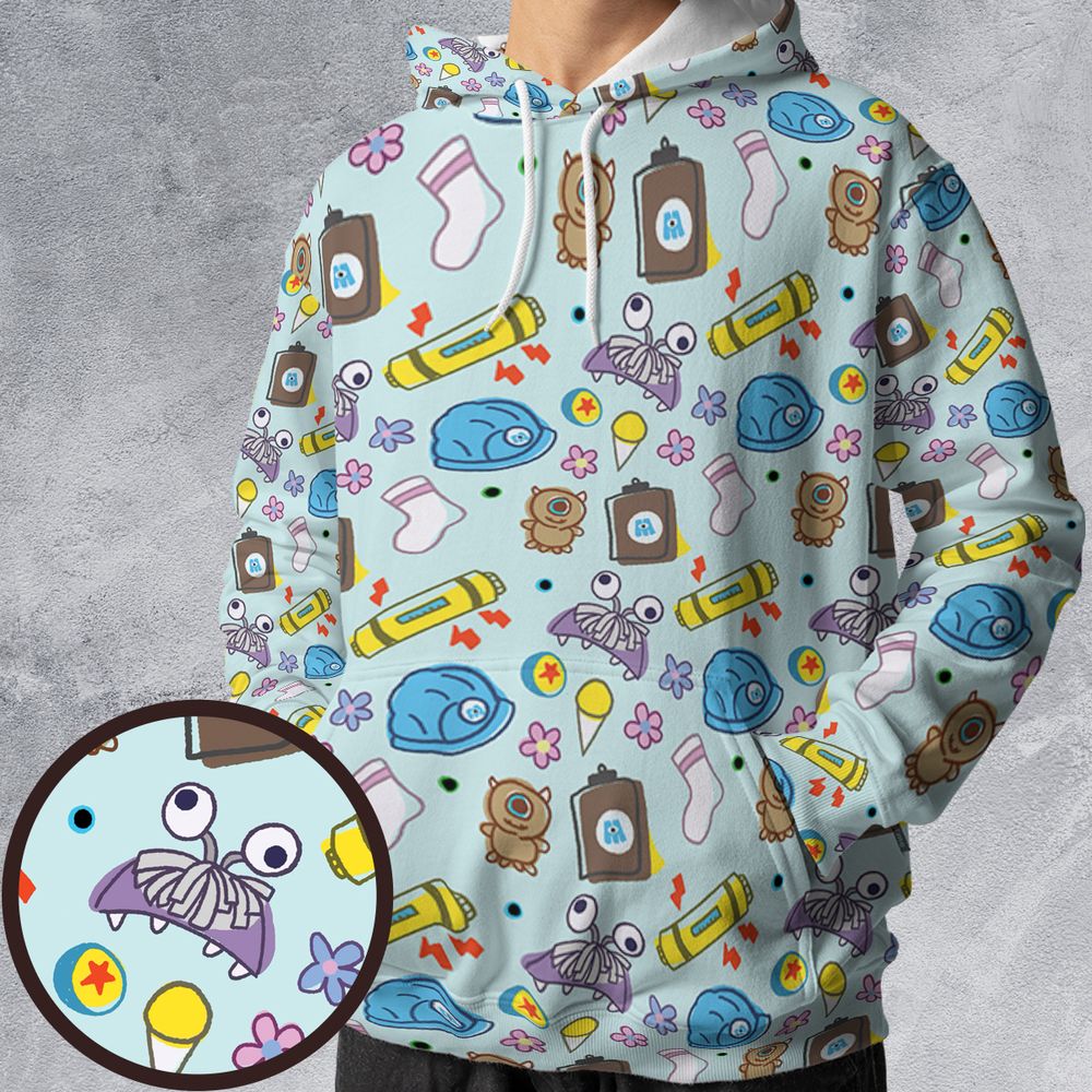 All-over Print Hoodie - 1M4H1TD3 -  - 1