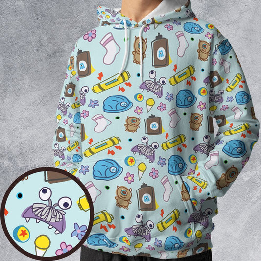 All-over Print Hoodie - 1M4H1TD3 -  - 1