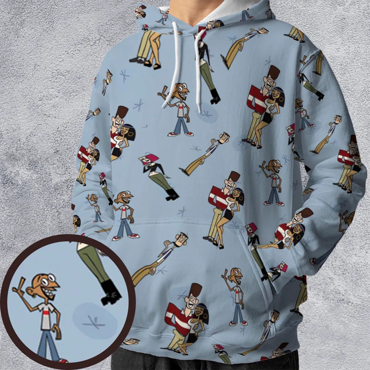 All-over Print Hoodie - 3ZHPXCWJ