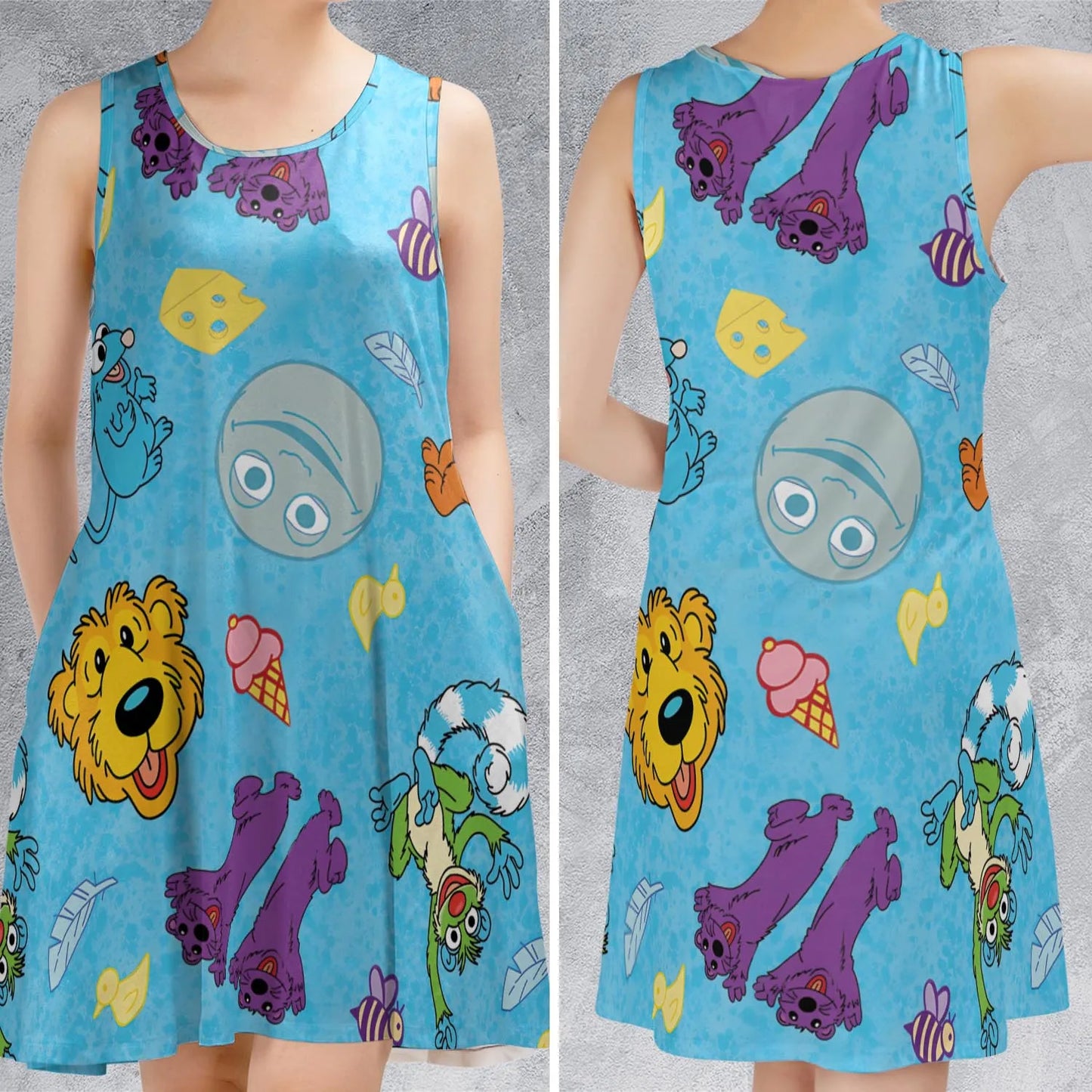 Sleeveless Dress - ZQRBAXMT