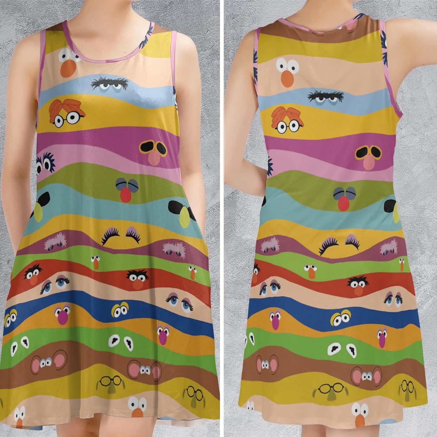Sleeveless Dress - RNF3F5S6