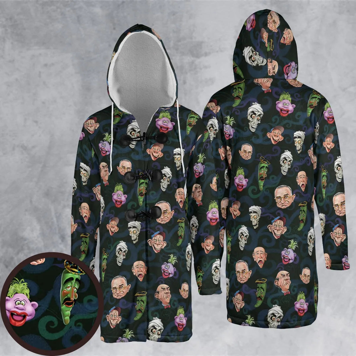 Hooded Cloak Coat - ZHNKBSD5