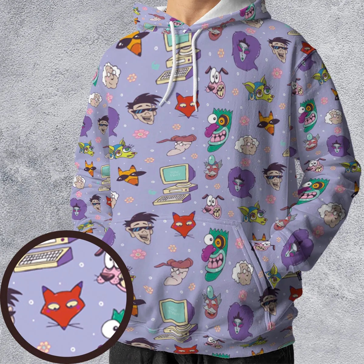 All-over Print Hoodie - MN6UNZT1