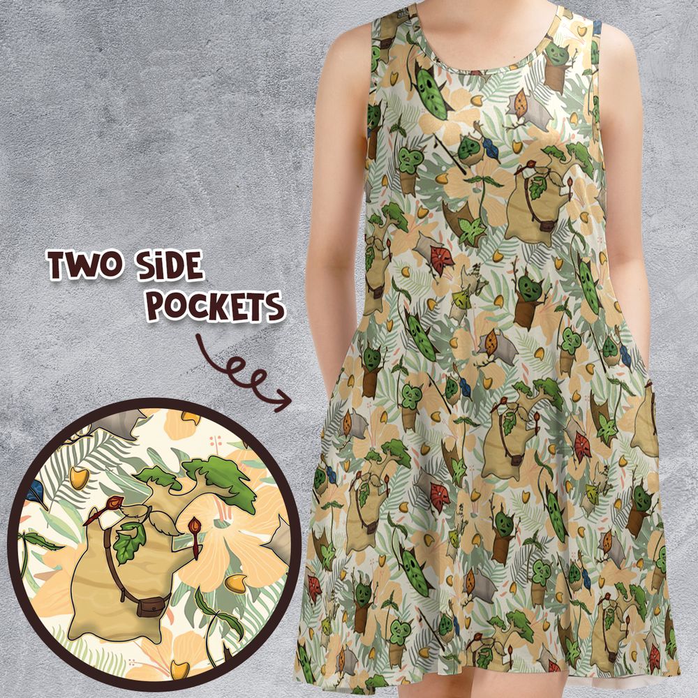 Sleeveless Dress - CB5613WT -  - 1