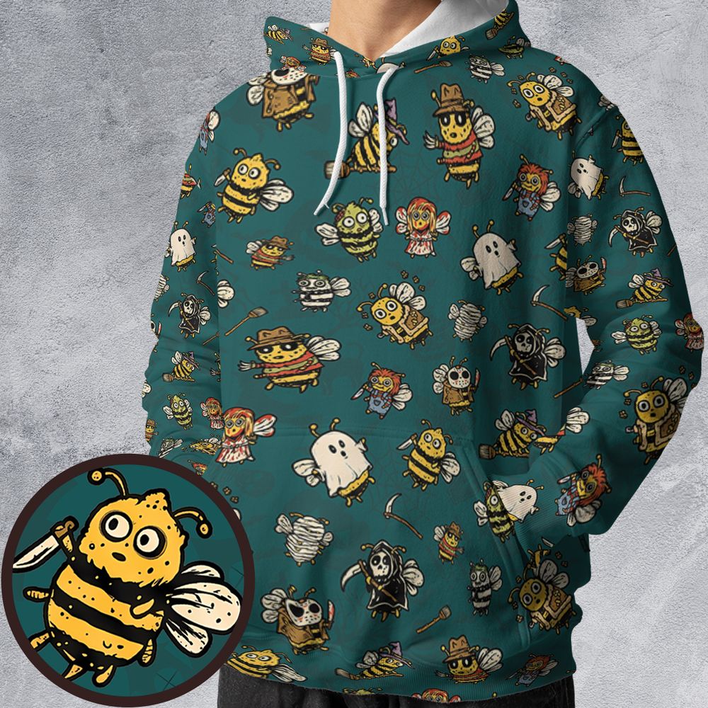 All-over Print Hoodie - JPHKSQZS -  - 1
