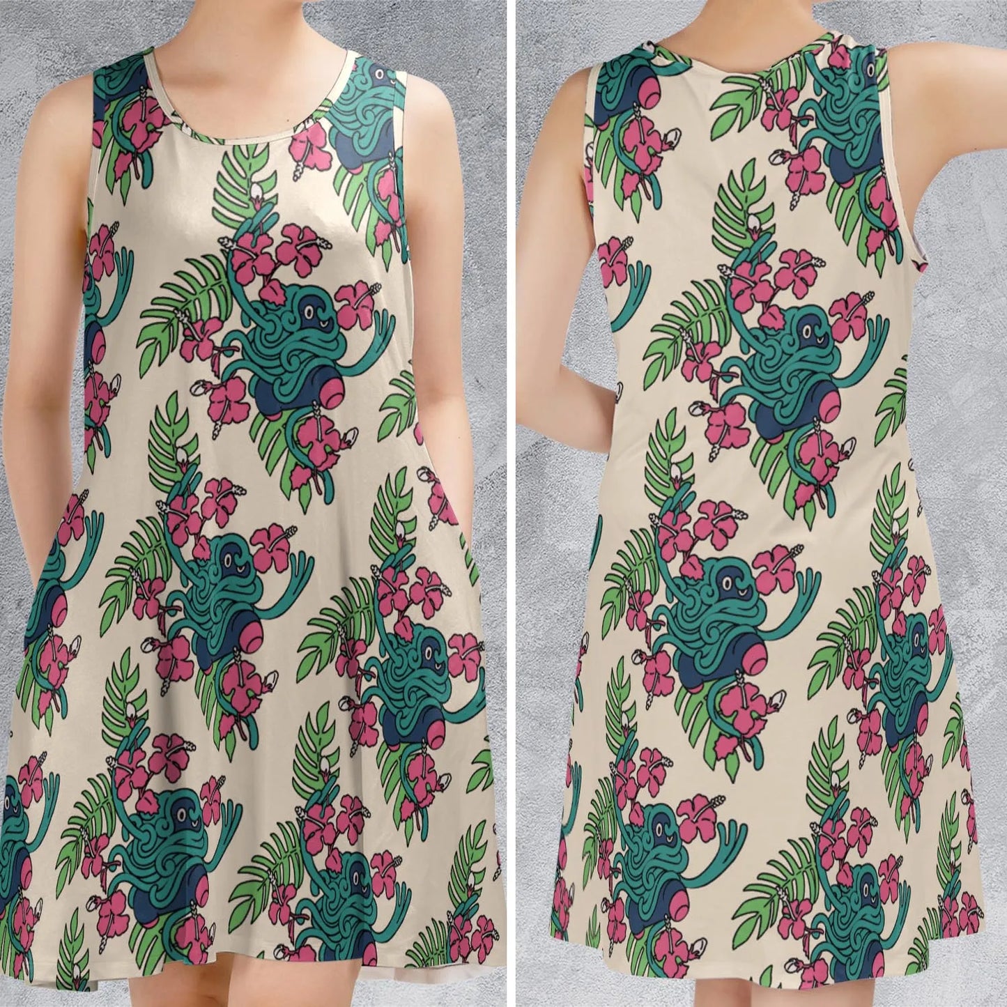 Sleeveless Dress - 3R8E43UB