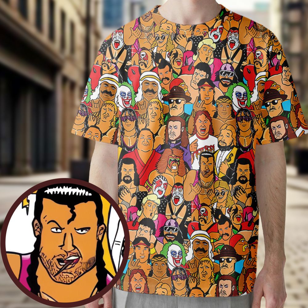 All-Over Print Unisex T-Shirt - CJFVRAXE -  - 1