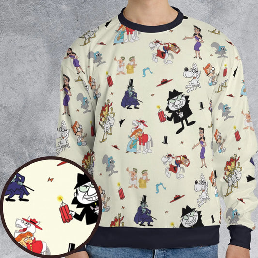 All-over Print Sweatshirt - SXP3K2T6