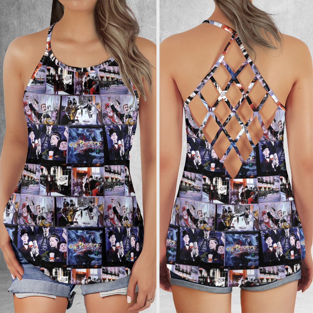 Criss Cross Tank Top - X8816FQ3 -  - 1