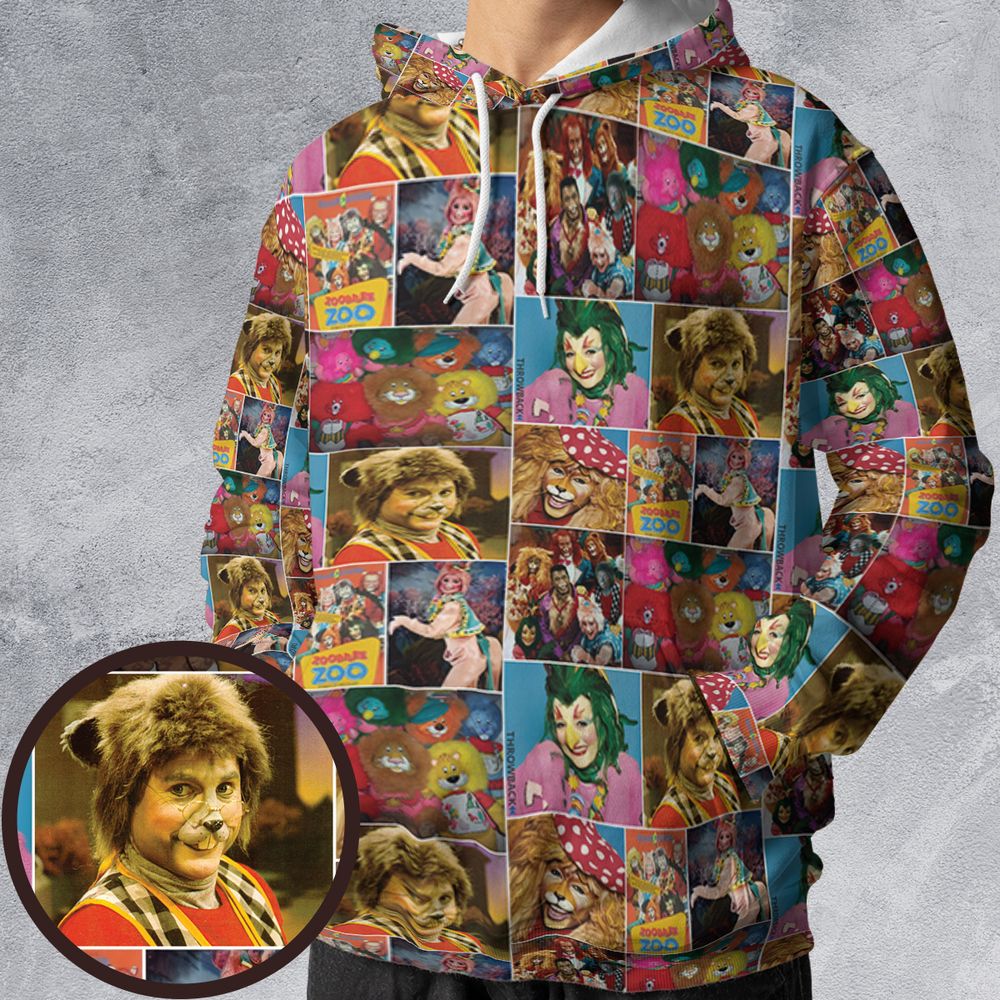 All-over Print Hoodie - 2FZ3ED9P -  - 1