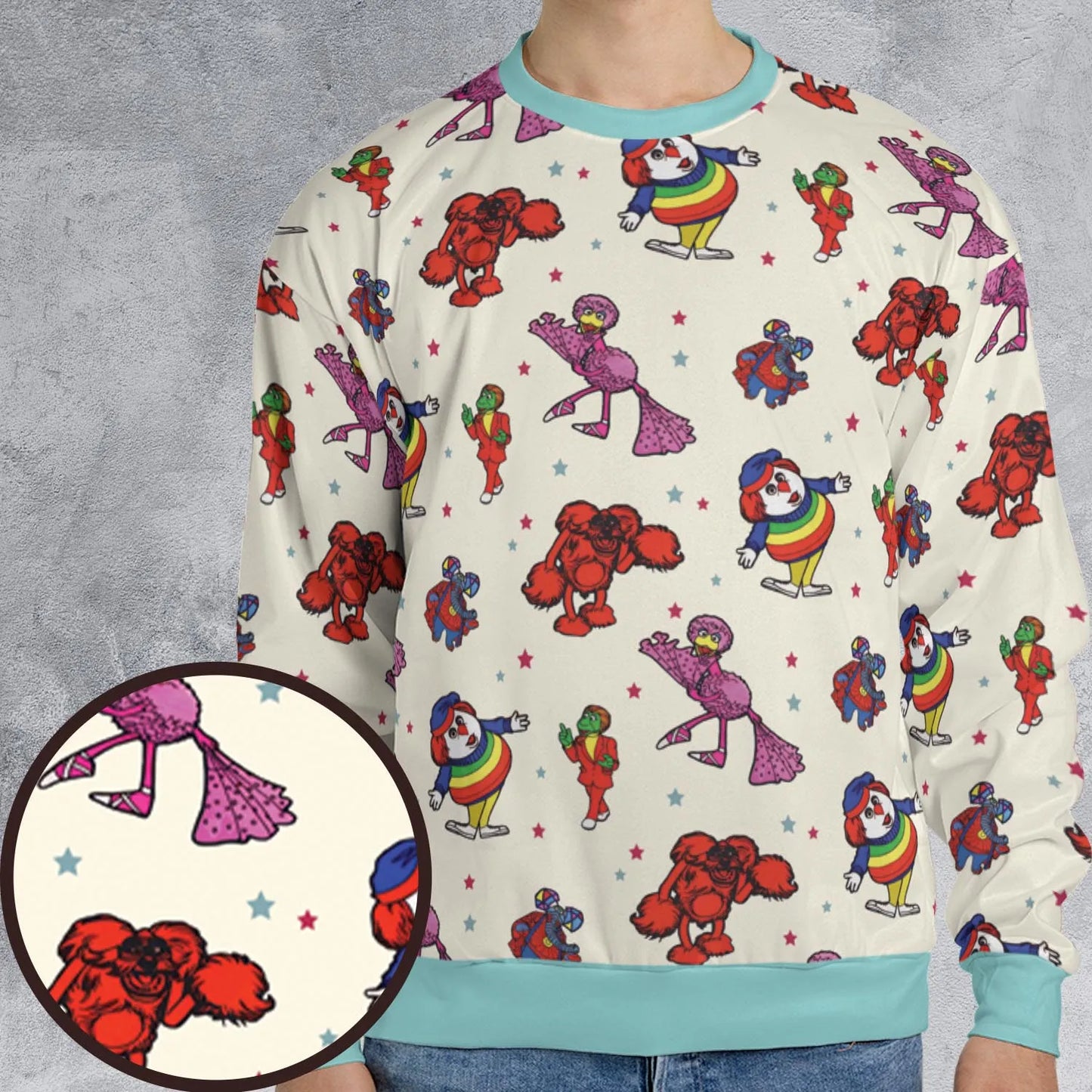 All-over Print Sweatshirt - PGUJPESH