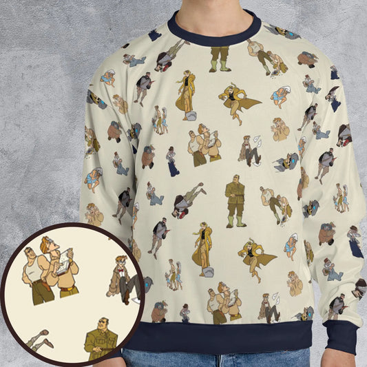 All-over Print Sweatshirt - SL1AYZ87