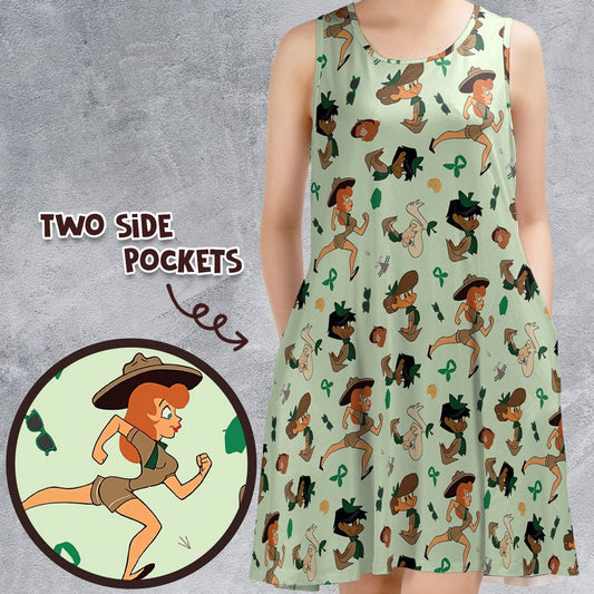 Sleeveless Dress - VJYSUDQJ -  - 1