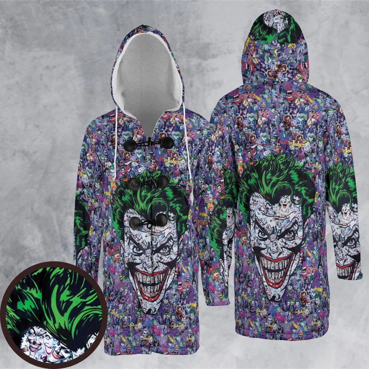 Hooded Cloak Coat - UJ9ZZ77Z