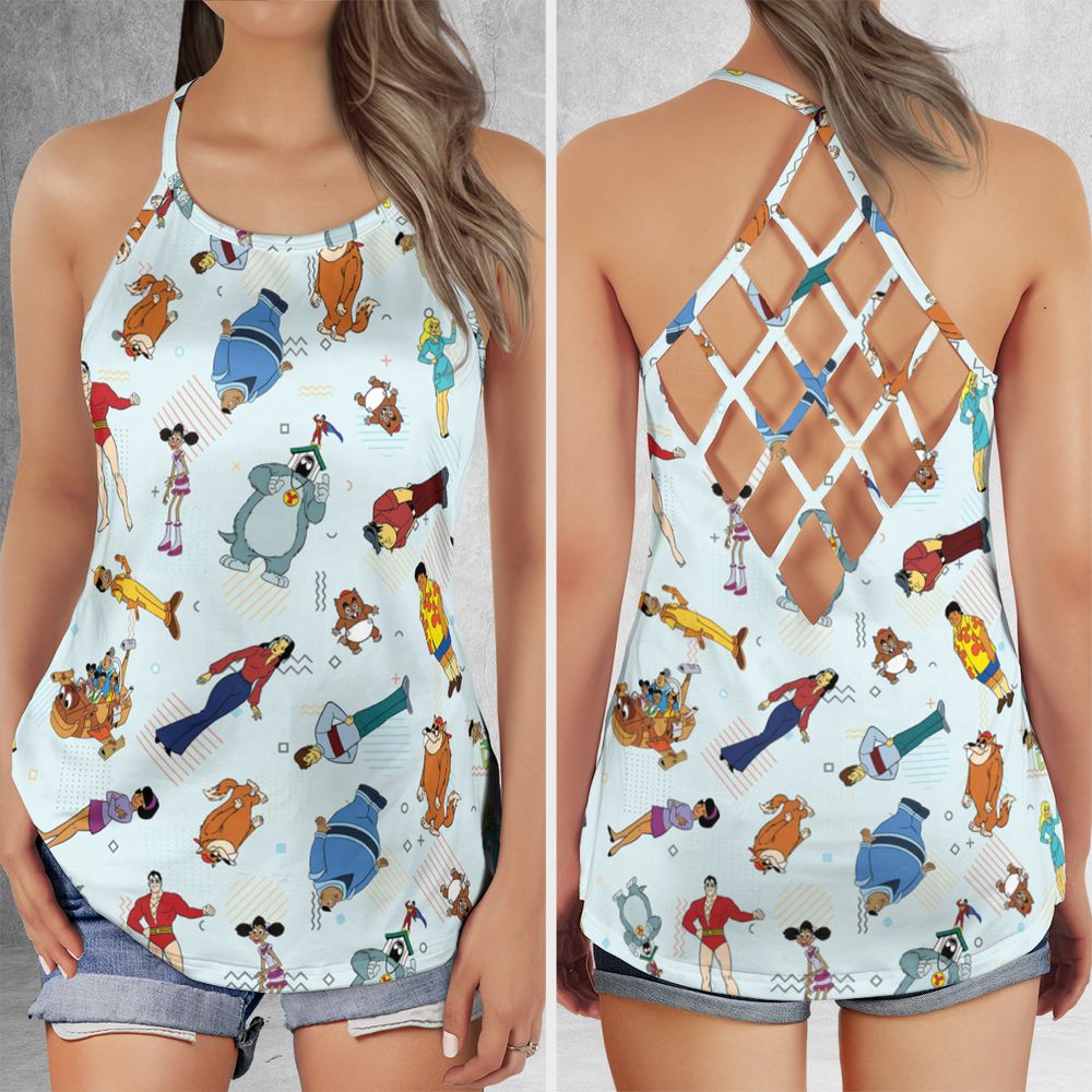 Criss Cross Tank Top - EEBFB3EA -  - 1