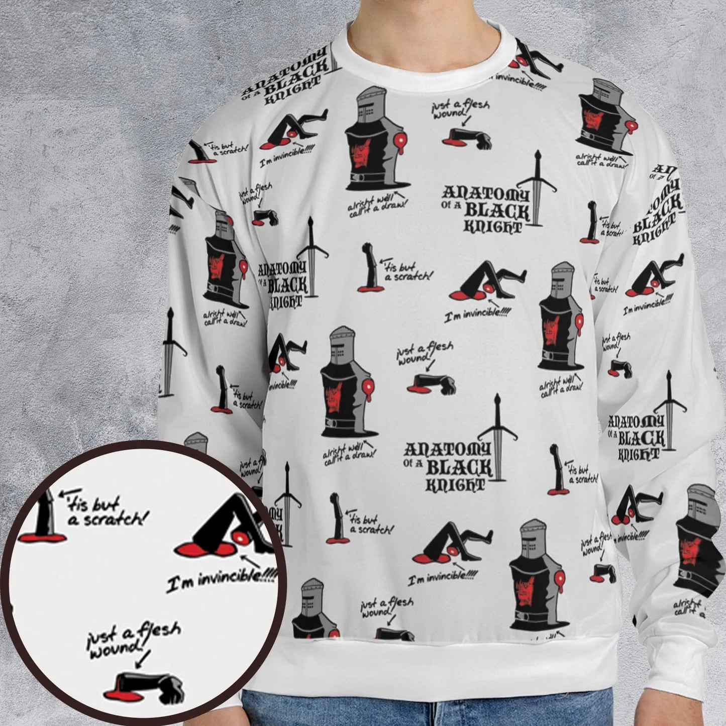 All-over Print Sweatshirt - 5Y9J34SS