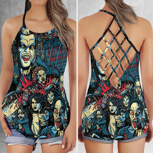 Criss Cross Tank Top - CW4YEQDM
