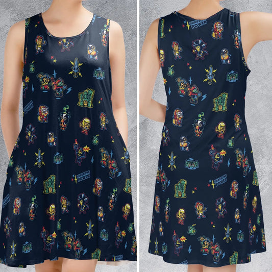 Sleeveless Dress - NQK2UWWR