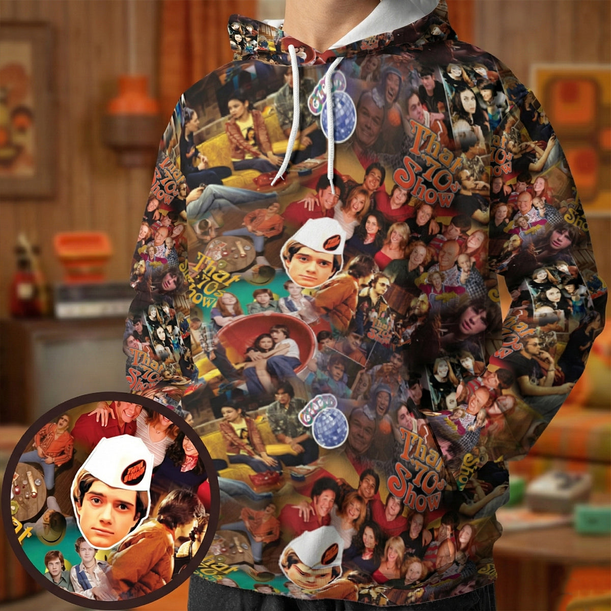 All-over Print Hoodie - GSZRA2AZ