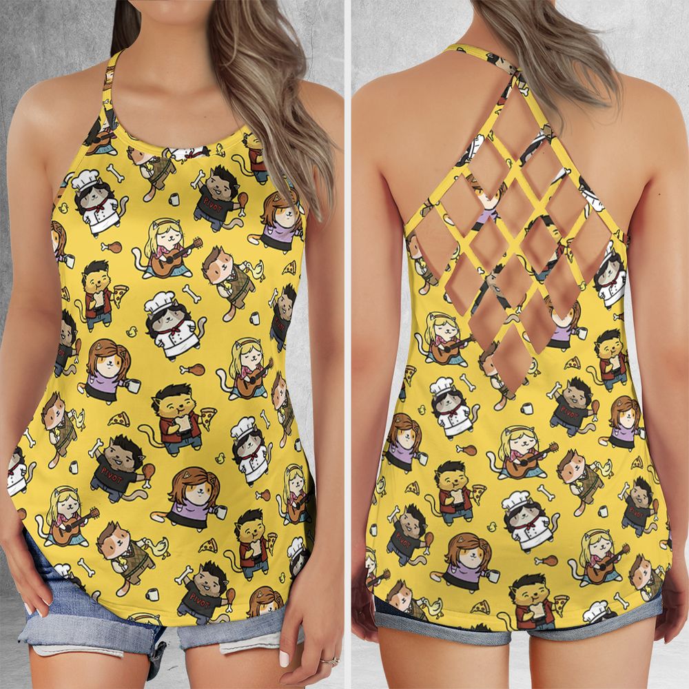Criss Cross Tank Top - CZY4FV39 -  - 1