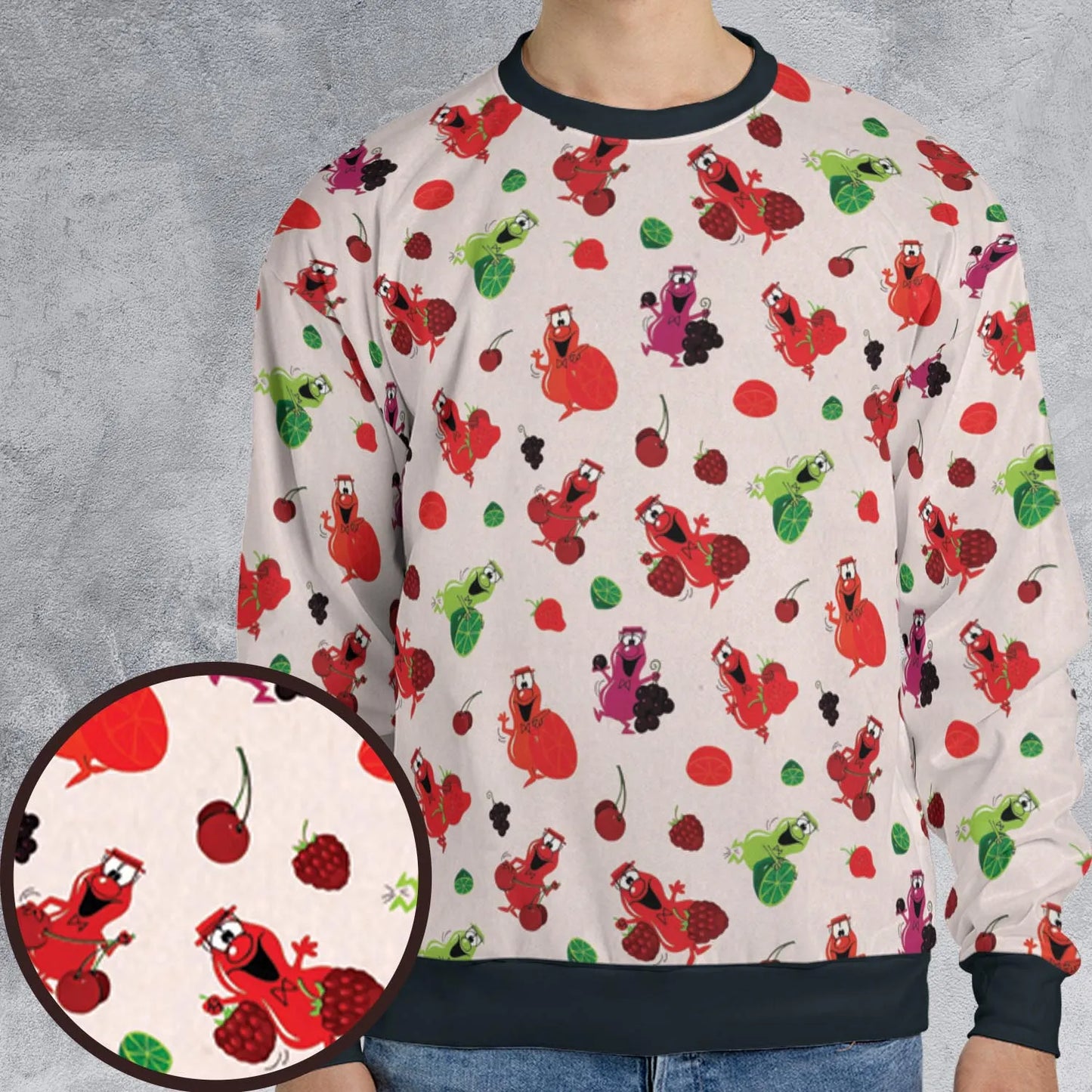 All-over Print Sweatshirt - BFNVQJFE