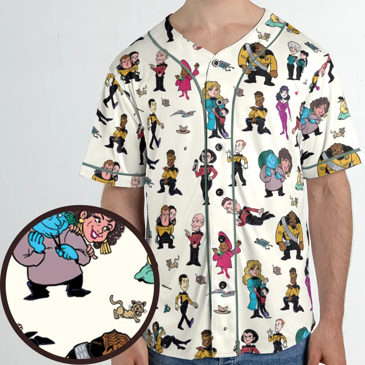 Unisex Baseball Jersey - QM1H3MFY