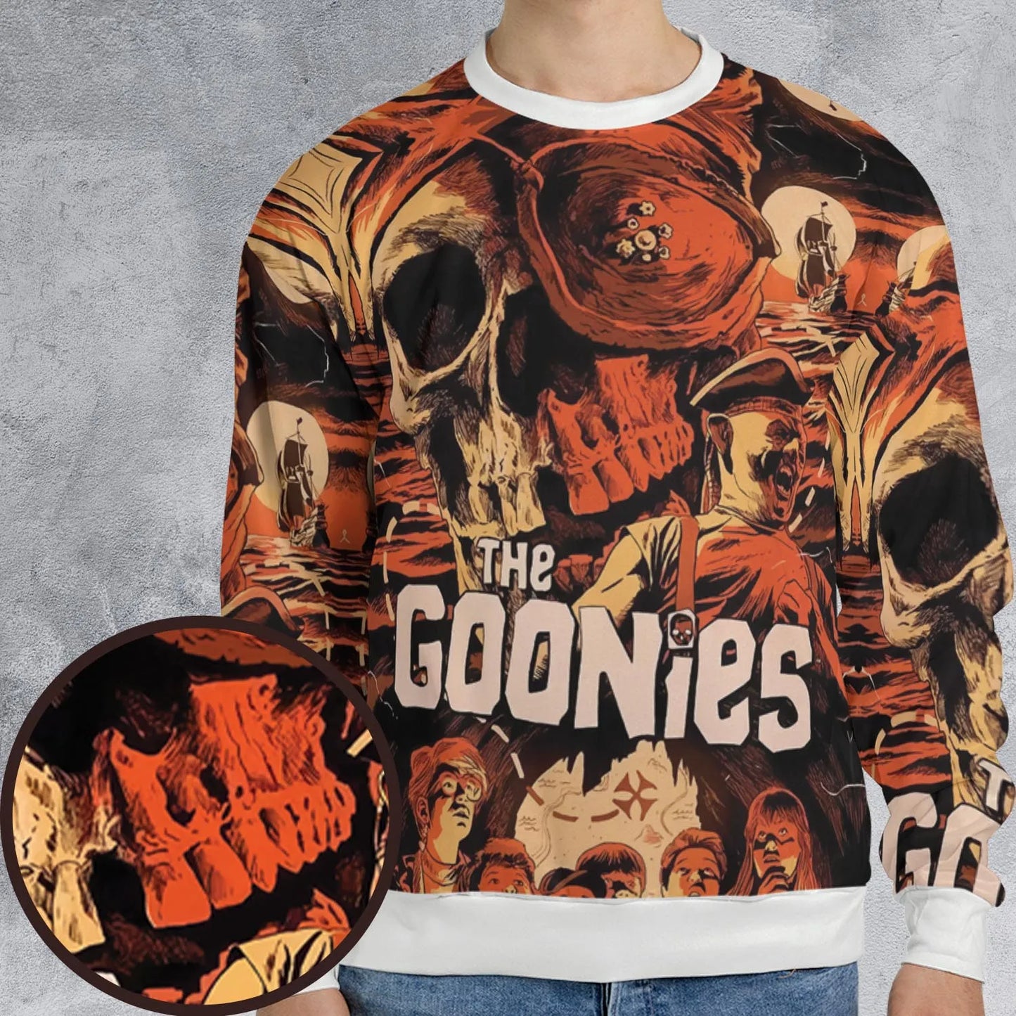 All-over Print Sweatshirt - UZ7PPQM3