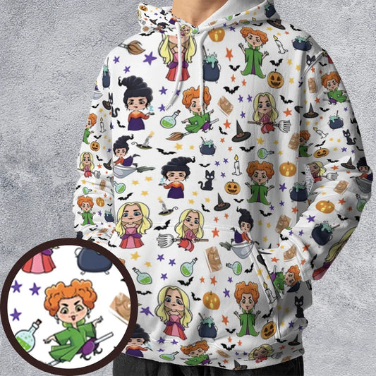 All-over Print Hoodie - EZDJ14XX