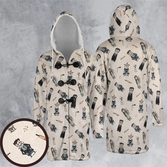 Hooded Cloak Coat - 9D6ZR1WK