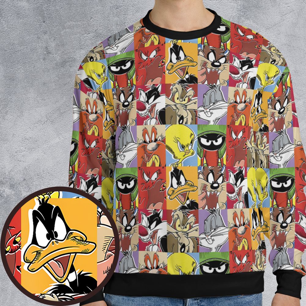 All-over Print Sweatshirt - 7CQTLUYY -  - 1