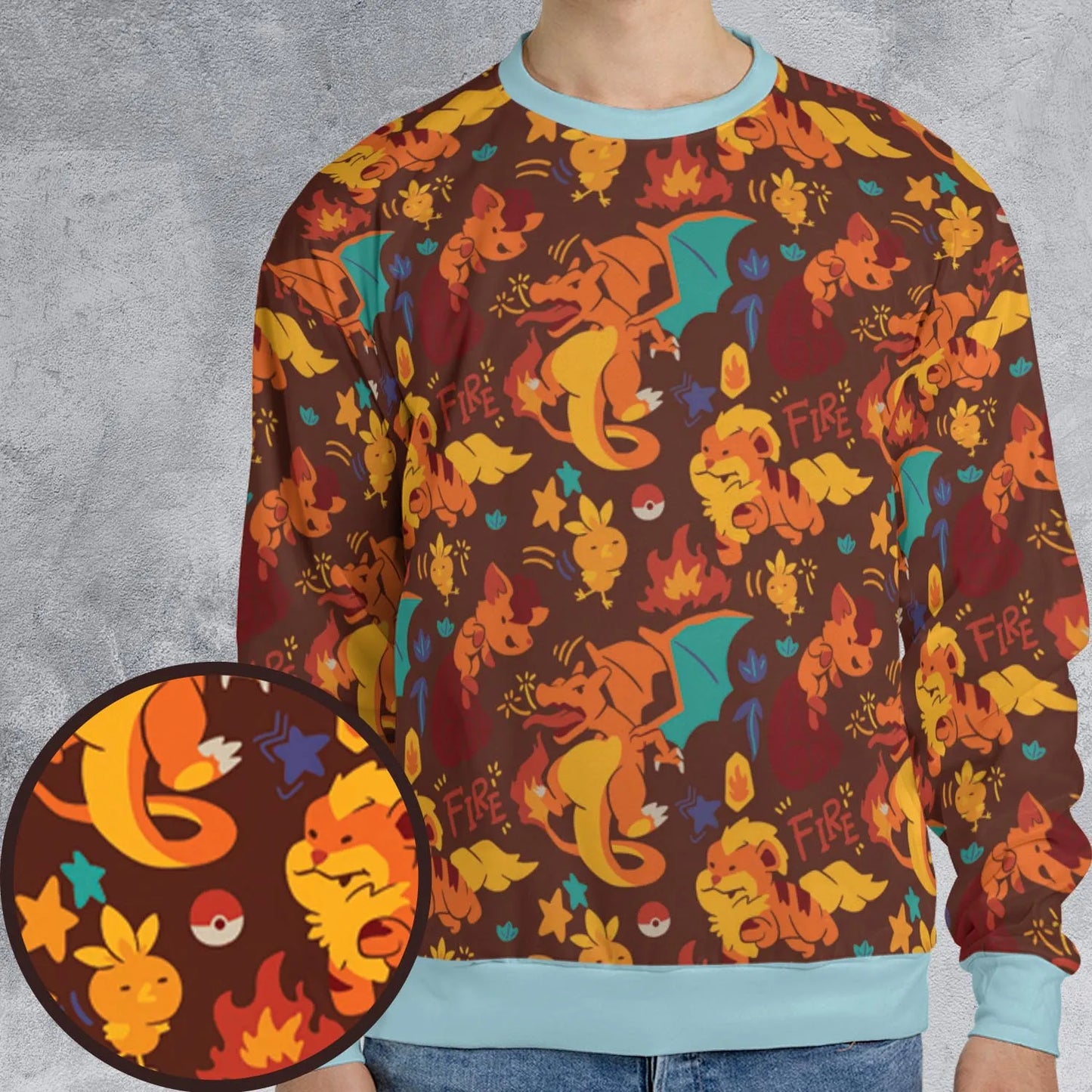 All-over Print Sweatshirt - X3VV2S2G