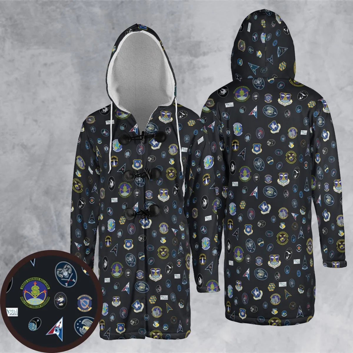 Hooded Cloak Coat - DMZBHUCT
