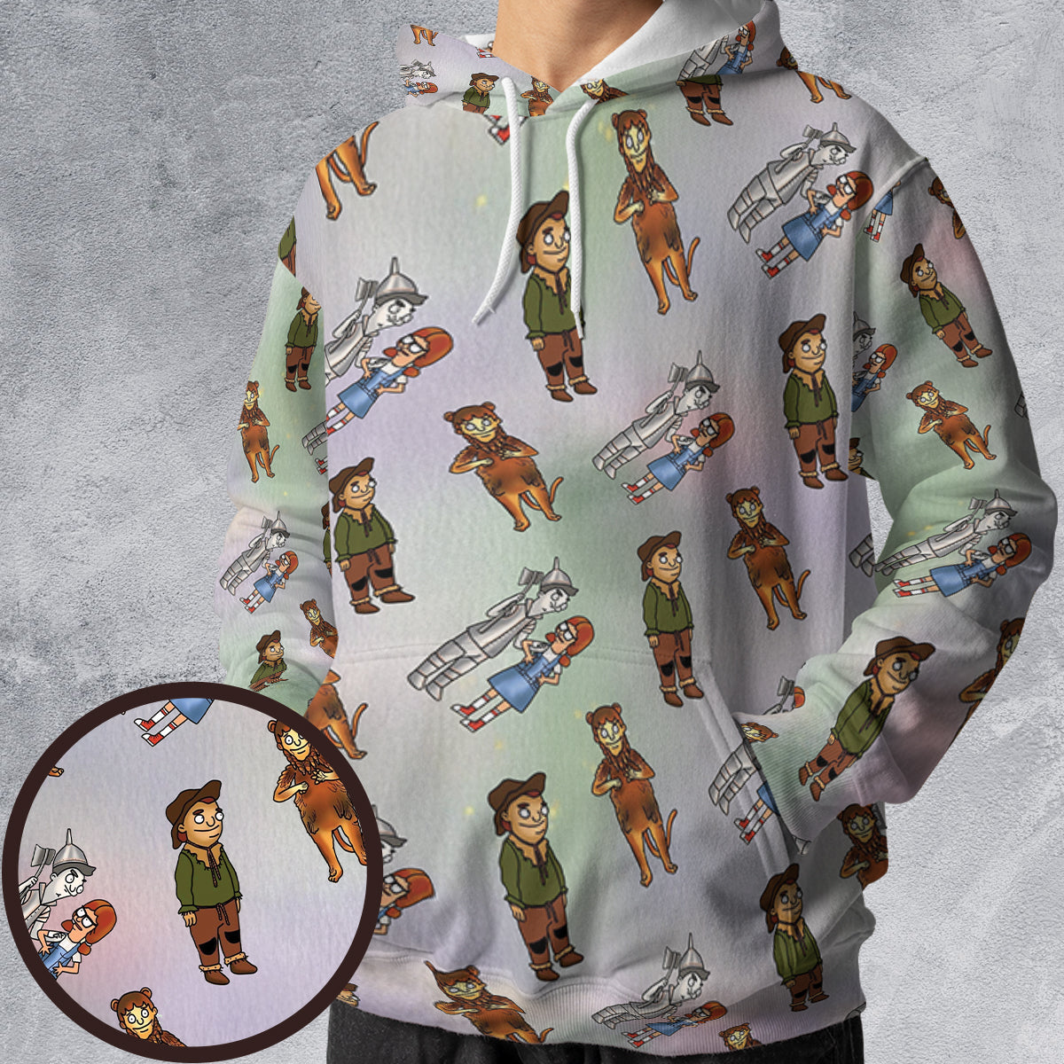 All-over Print Hoodie - 19TP3VF1