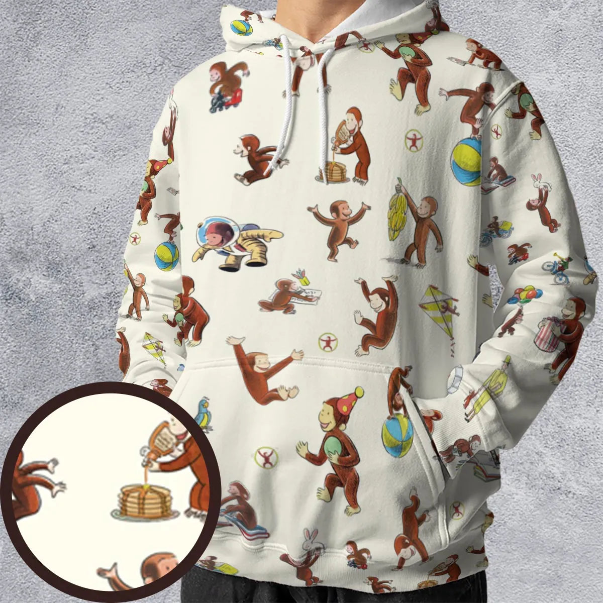 All-over Print Hoodie - ELB7TGFZ