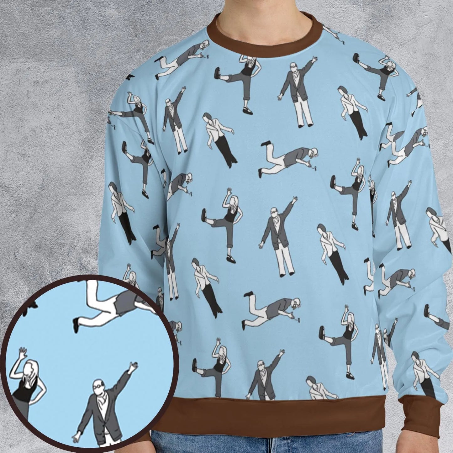 All-over Print Sweatshirt - 43P6L2K8