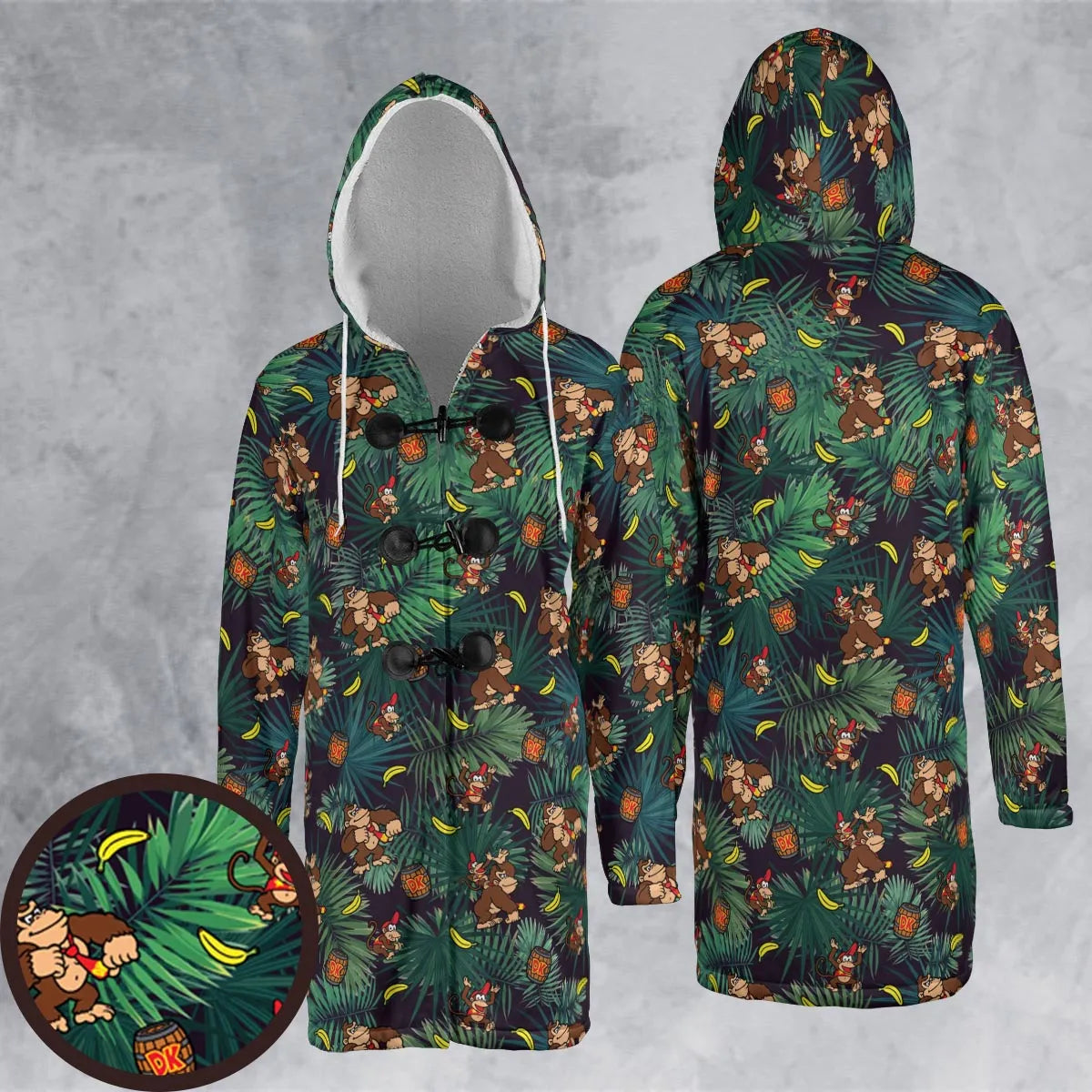 Hooded Cloak Coat - 13K2H56A