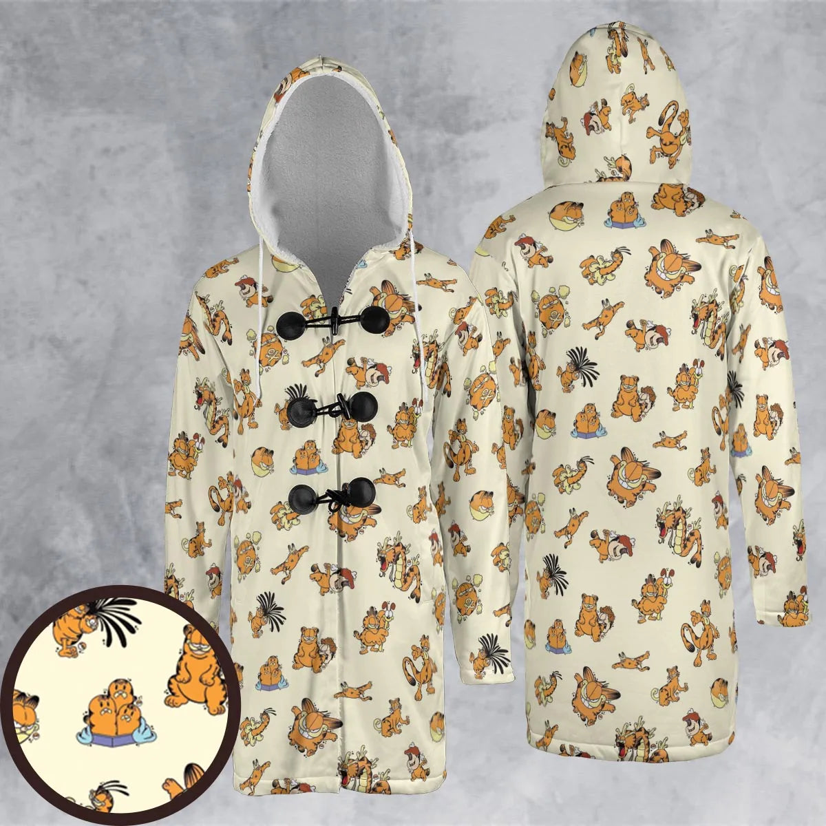 Hooded Cloak Coat - BHM21K2M