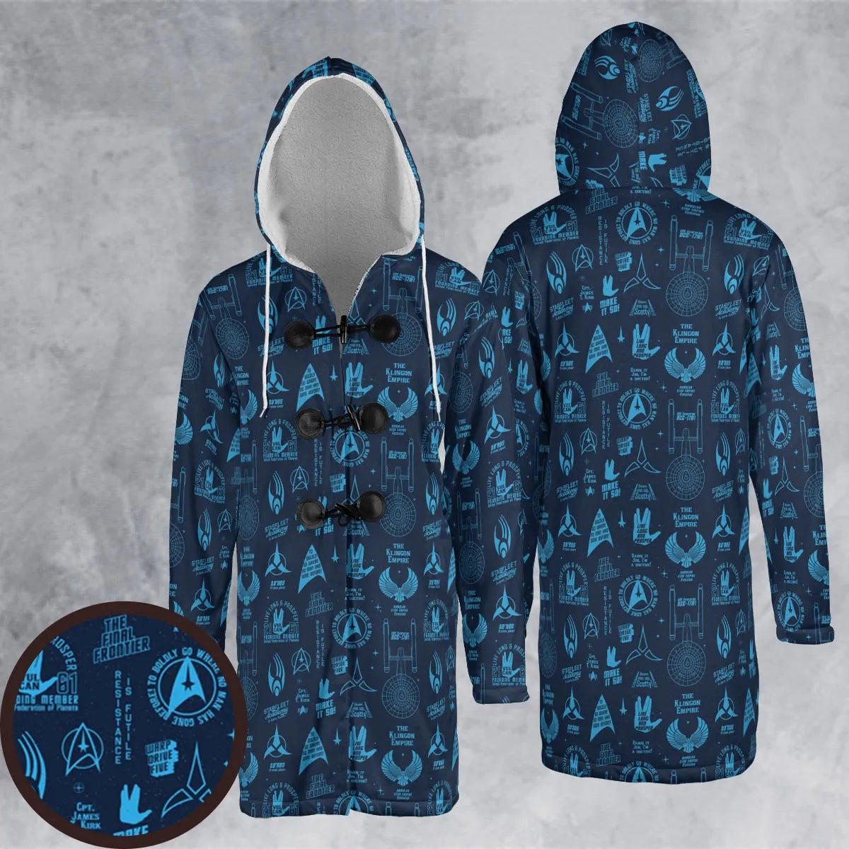 Hooded Cloak Coat - 9JQ5QP9V