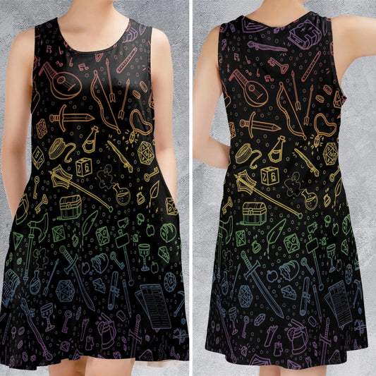 Sleeveless Dress - 1BS4UELF