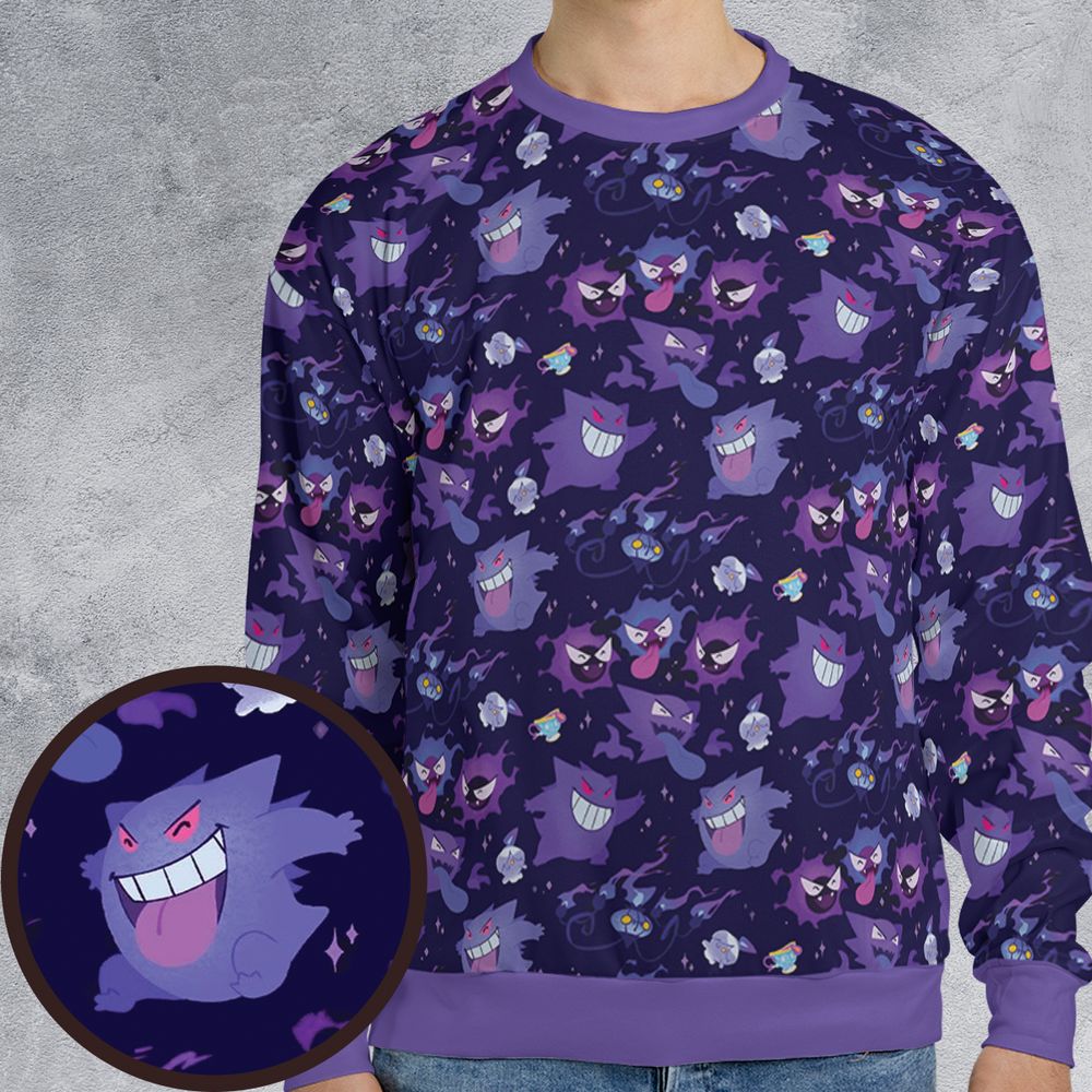 All-over Print Sweatshirt - Q8NL1TR2 -  - 1