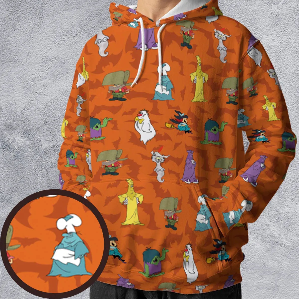All-over Print Hoodie - FJVBZAN9