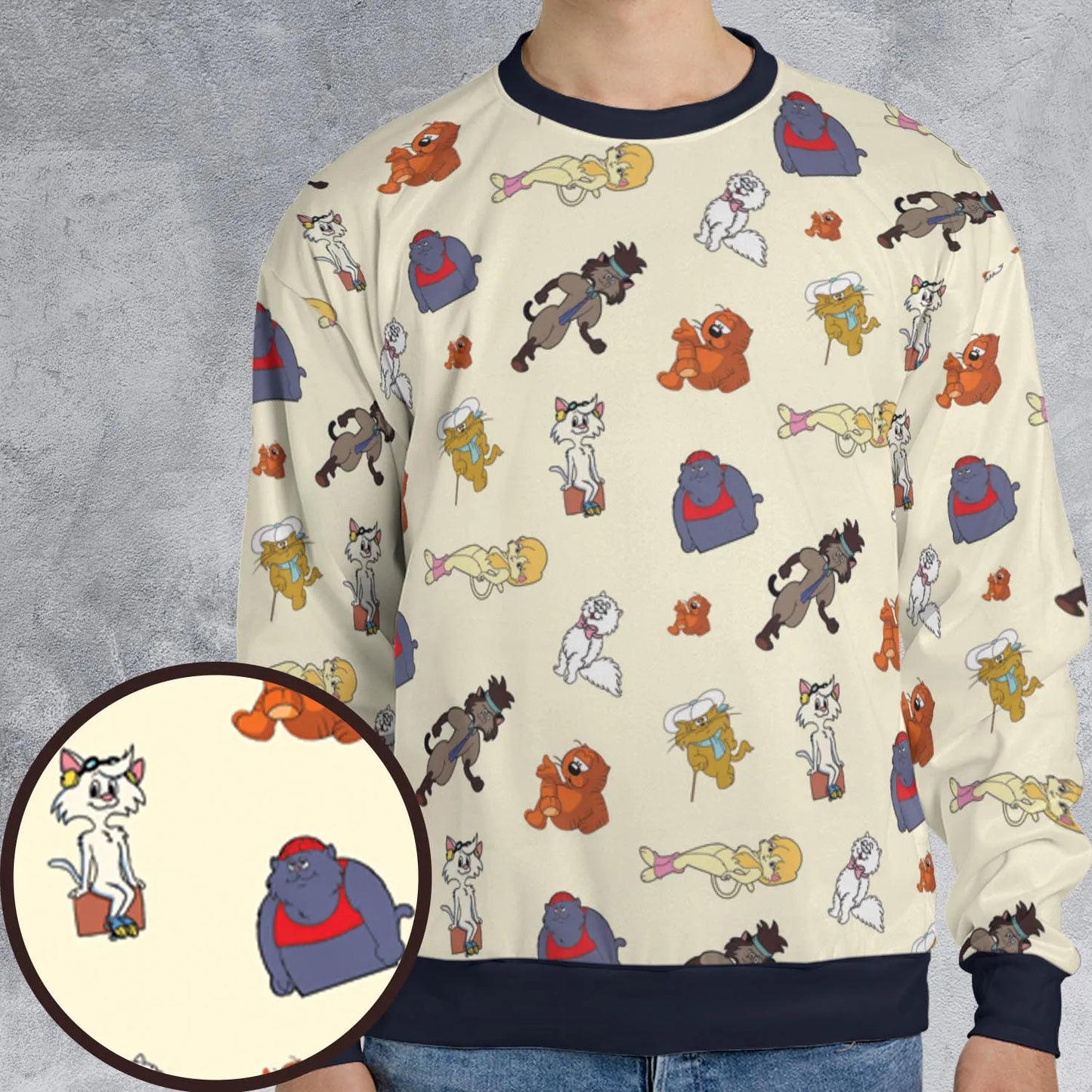 All-over Print Sweatshirt - PATYBL8N