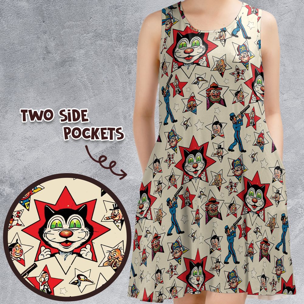 Sleeveless Dress - M2UHK4ER -  - 1